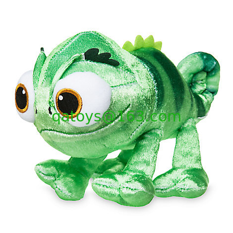 Ponga verde el mini SGS enredado de los peluches el 18cm de Pascal Disney/SU certificación