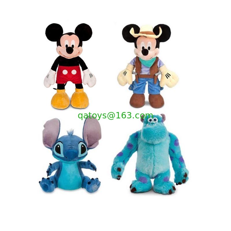 La felpa del bebé de Sullivan de la universidad de los monstruos de Disney de la moda juega la suavidad los 25cm