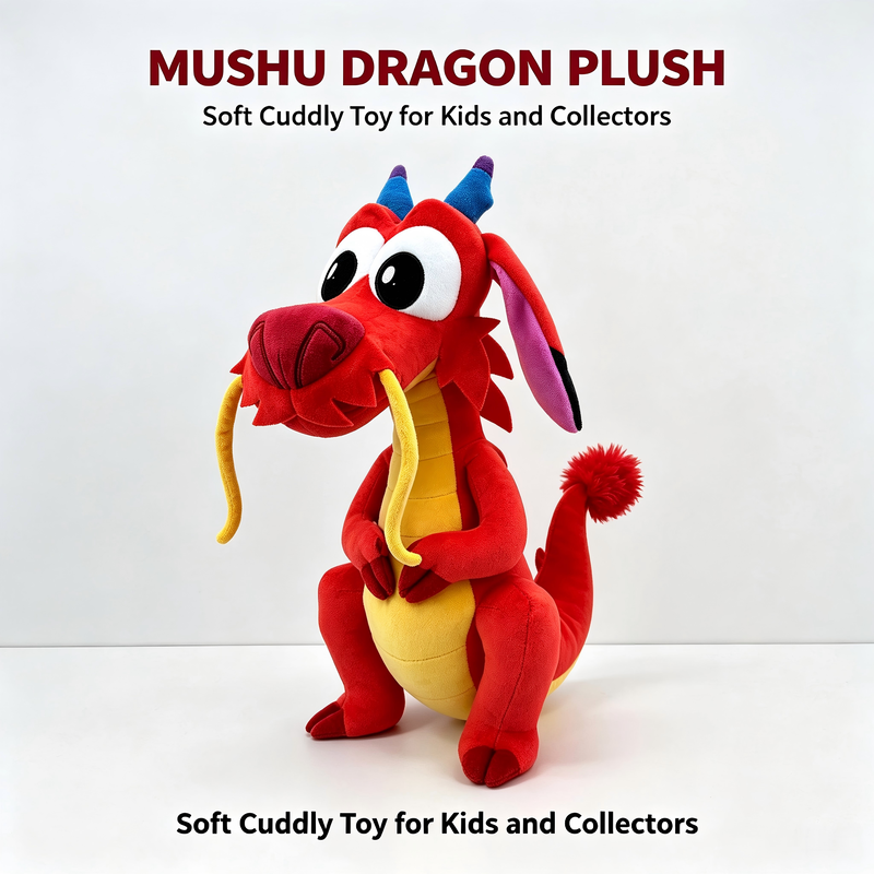 Cute Disney mushu dragon Plush Toy