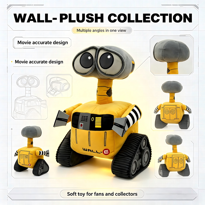 Cute Disney・Pixar Plush WALL‑E