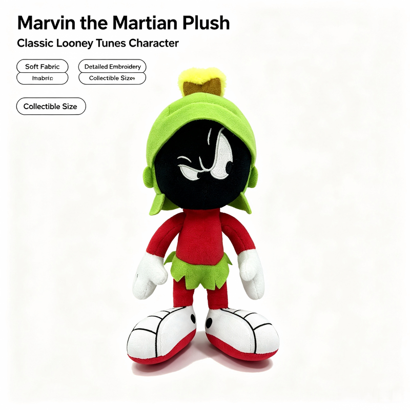 Peluche de Marvin el Marciano de Looney Tunes Disney para mayores de 3 años