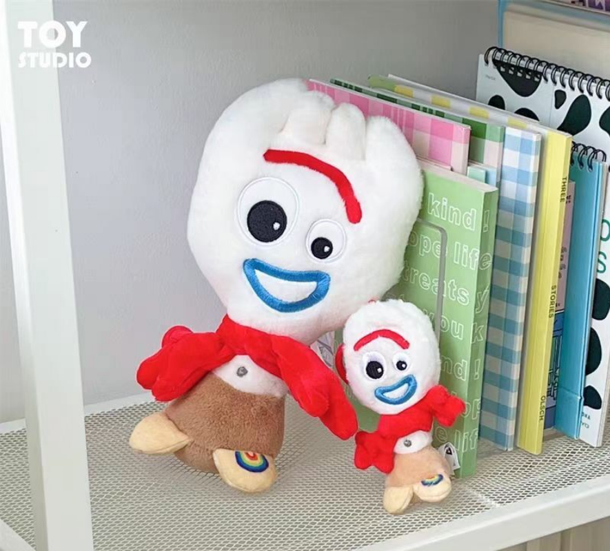 Llavero de peluche Forky lindo y portátil