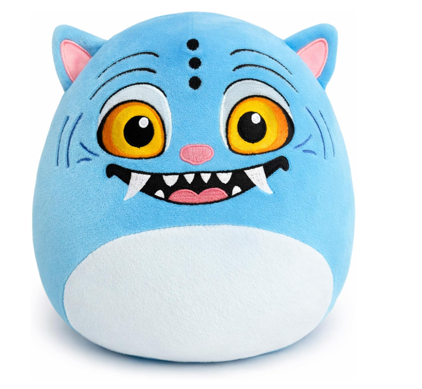 Almohada de peluche del Tigre Derpy, multifuncional, cómoda y antiestrés