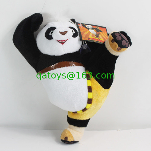 La felpa original de la historieta de la actitud del retroceso de la panda de Kungfu juega peluches