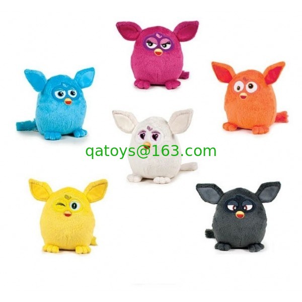 Peluches de Furby para los bebés, juguetes de la felpa de la historieta en material del poliéster