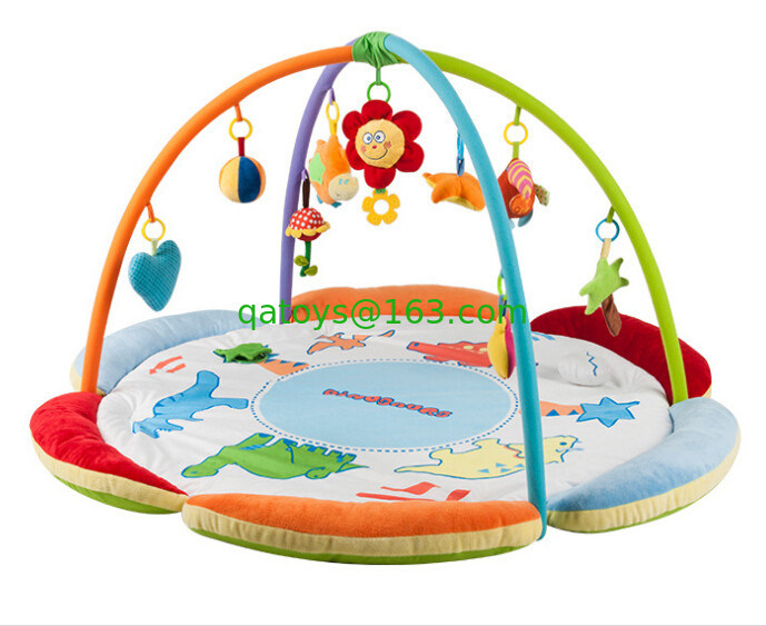 Gimnasio infantil colorido de la actividad/gimnasio los 90*90*60cm del retroceso y del juego del bebé