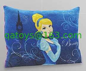 Princesa azul linda Cenicienta Plush Cushions y almohadas de Disney para los niños