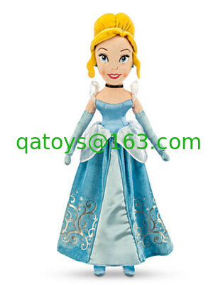 Animales rellenos personalizados dibujos animados Disney Princesa Cenicienta muñeca