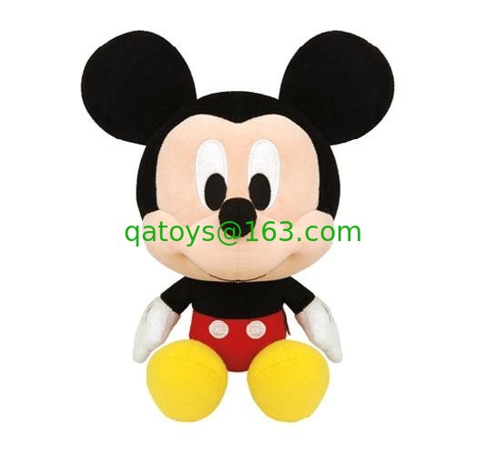 Juguetes de peluche personalizados de Disney Pequeño Gran Cabeza Mickey Mouse Animal relleno