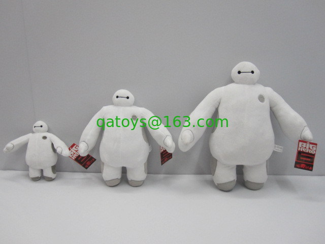 Juguete grande de la felpa de Baymax del héroe 6 con la mano rotatoria, tamaño de los 20cm los 30cm los 40cm