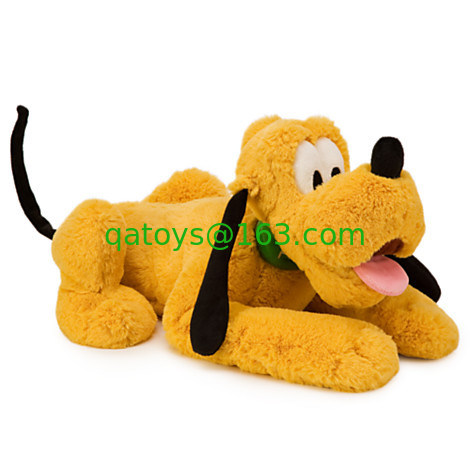 juguetes rellenos historieta amarilla original de la felpa de 9inch Disney Plutón