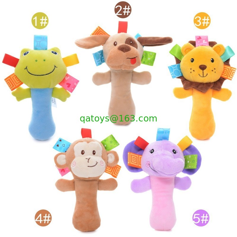 Perros de peluche Rana Mono Pequeños Sonrillos Juguetes para Niños / Juguete de Entrenamiento del Desarrollo Infantil