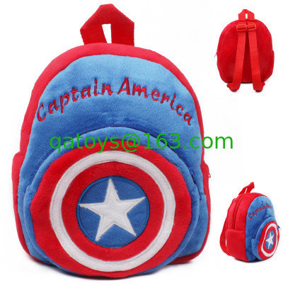 Mochilas de la escuela de los niños de capitán América para los muchachos, bolsos de escuela frescos de los niños